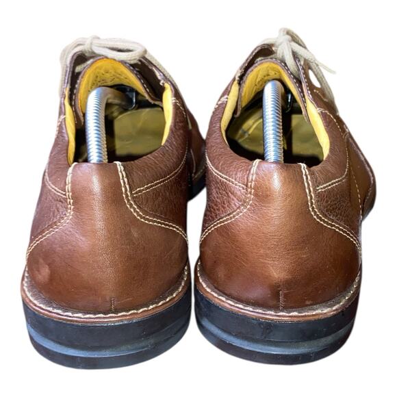 Sandro Moscoloni Brown Soft Leather Oxfords Men's Size US 13.5 EEE 44 BR - Picture 3 of 7